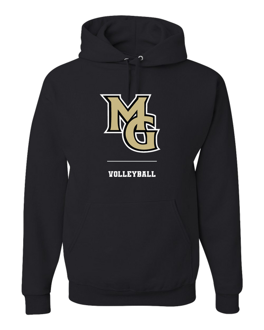 Madison Grant Volleyball Hooded Sweatshirt - Black