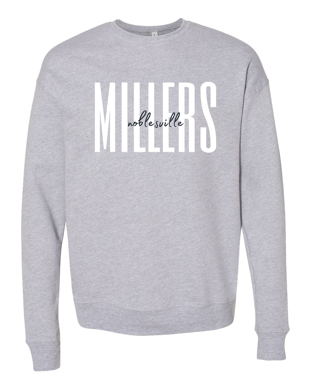 Noblesville Millers Tall Font Crew - Multiple Colors