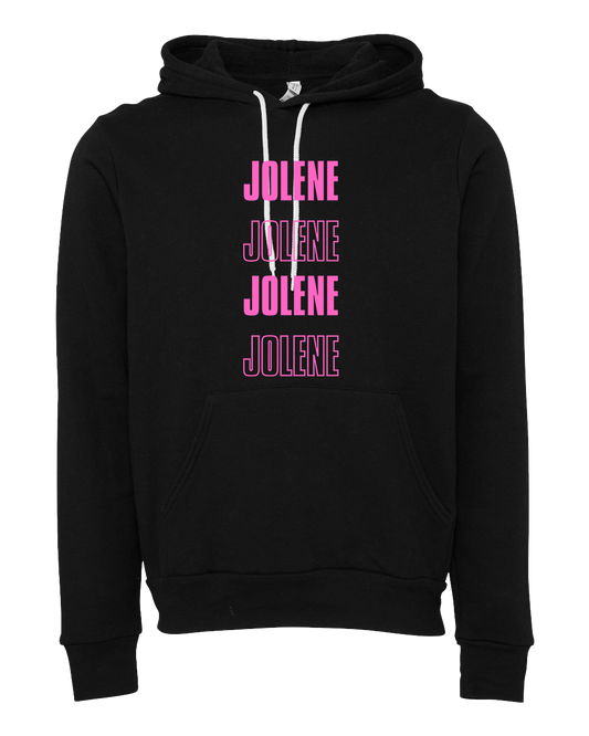 JOLENE Hooded Sweatshirt - Black