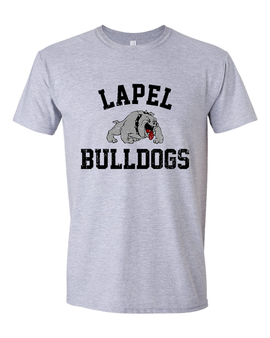 Lapel Bulldogs Arched - Sport Grey