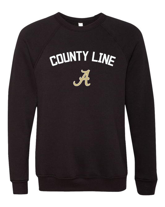 Argylls County Line Crew Sweatshirt - Black