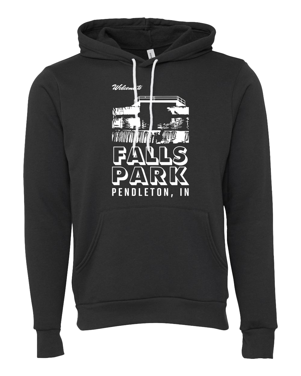 Falls Park Pendleton Hooded Sweatshirt - Dark Grey