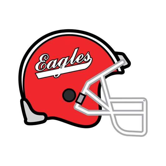 Frankton Eagles Football Helmet Sticker
