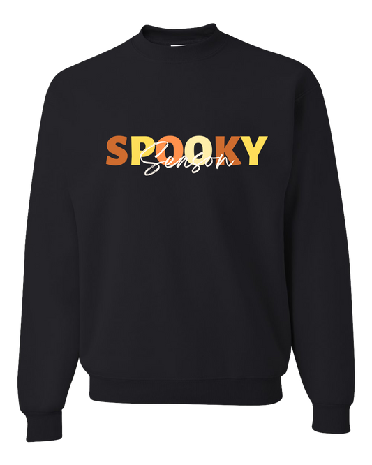 Spooky Season Crew Sweatshirt - Black